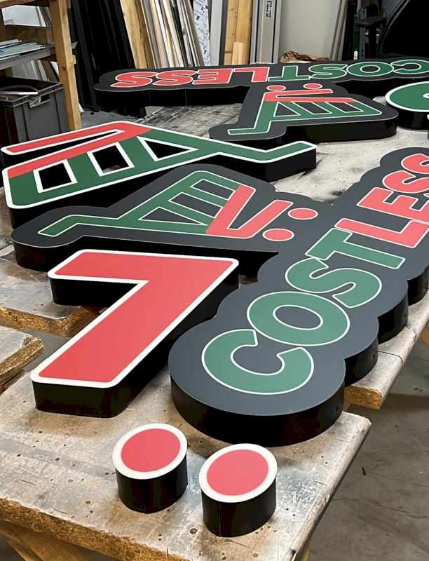 3D Buchstaben 9